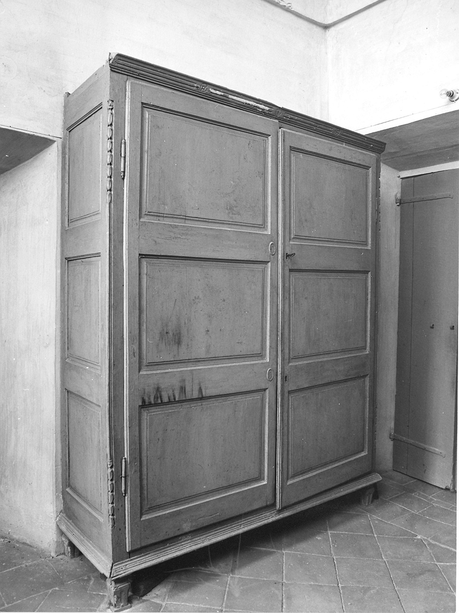 armadio da sacrestia - bottega emiliana (sec. XIX)