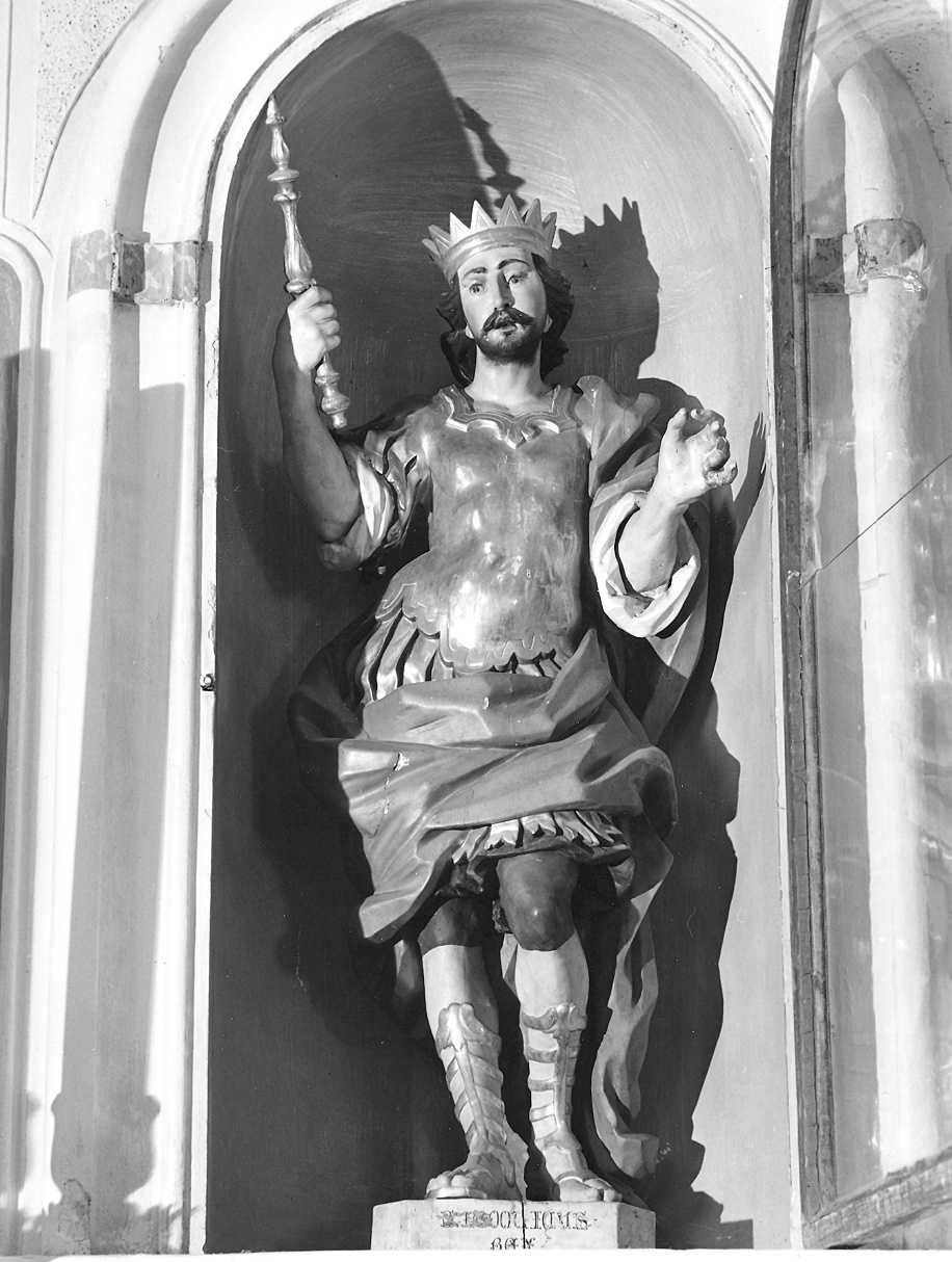 San Ludovico di Tolosa (scultura) - bottega piacentina (prima metà sec. XIX)