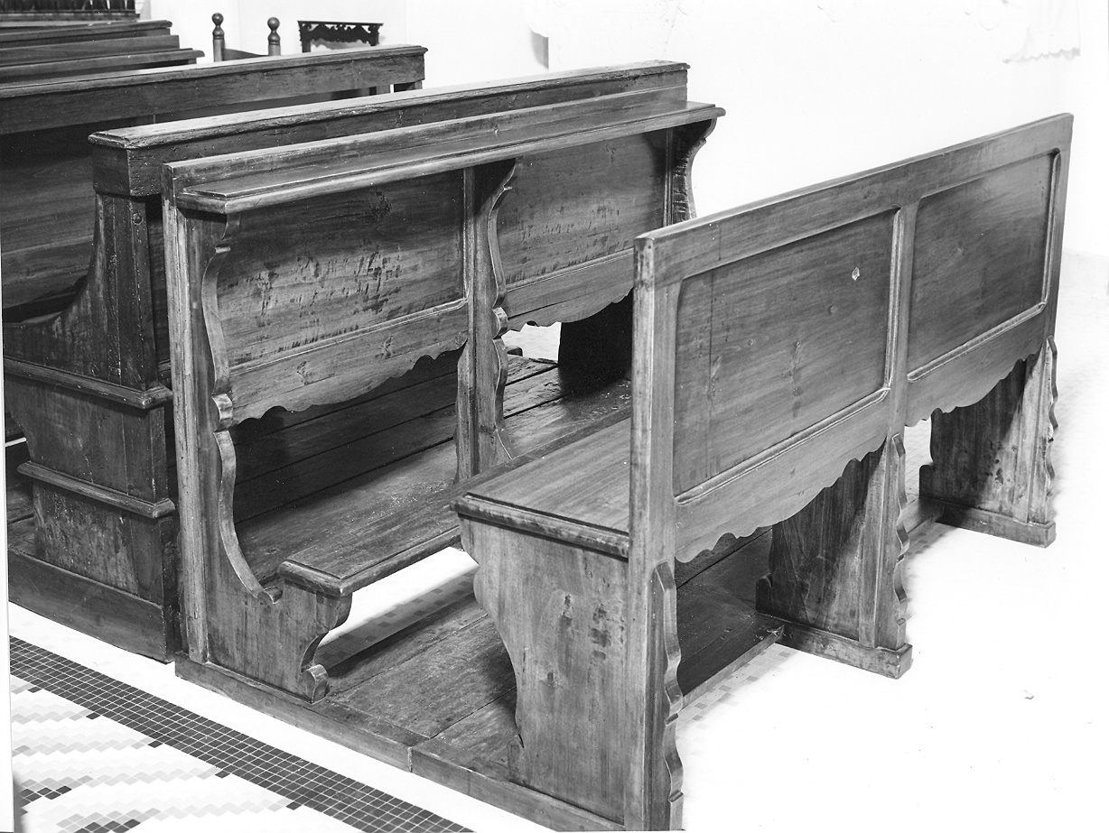 pancale da chiesa, serie - bottega piacentina (sec. XIX)