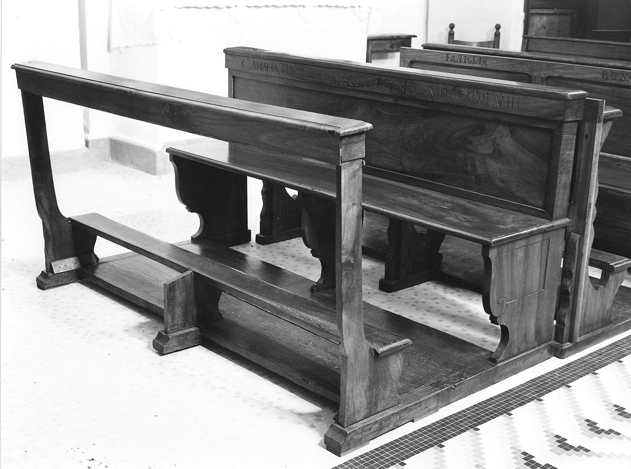 pancale da chiesa - bottega piacentina (secondo quarto sec. XIX)