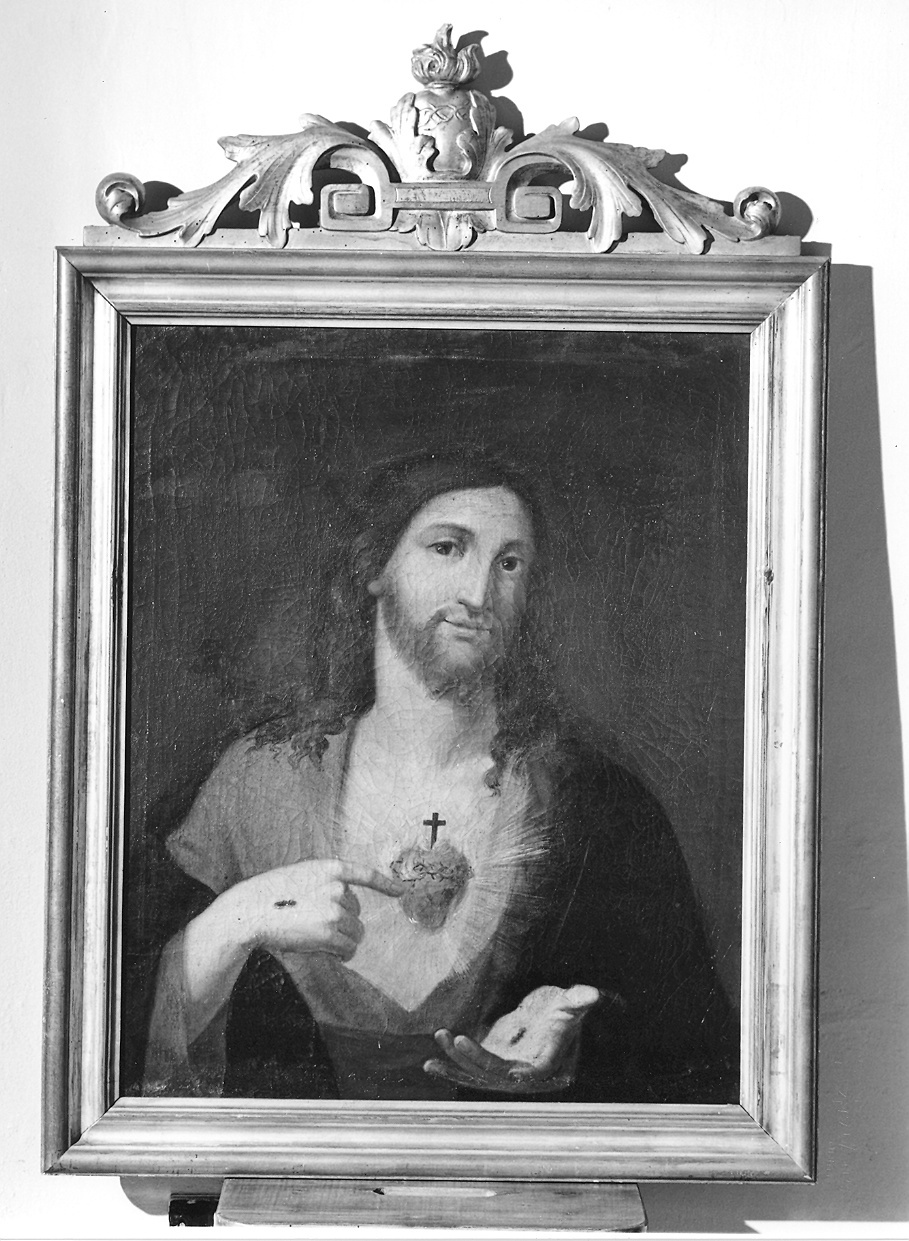 Sacro Cuore di Gesù (dipinto) - ambito piacentino (inizio sec. XIX)