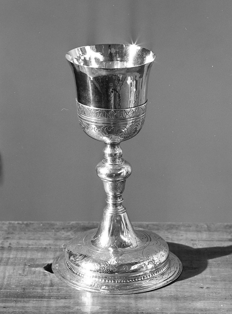 calice - bottega piacentina (sec. XIX)