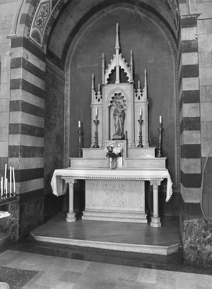 altare - bottega piacentina (fine sec. XIX)