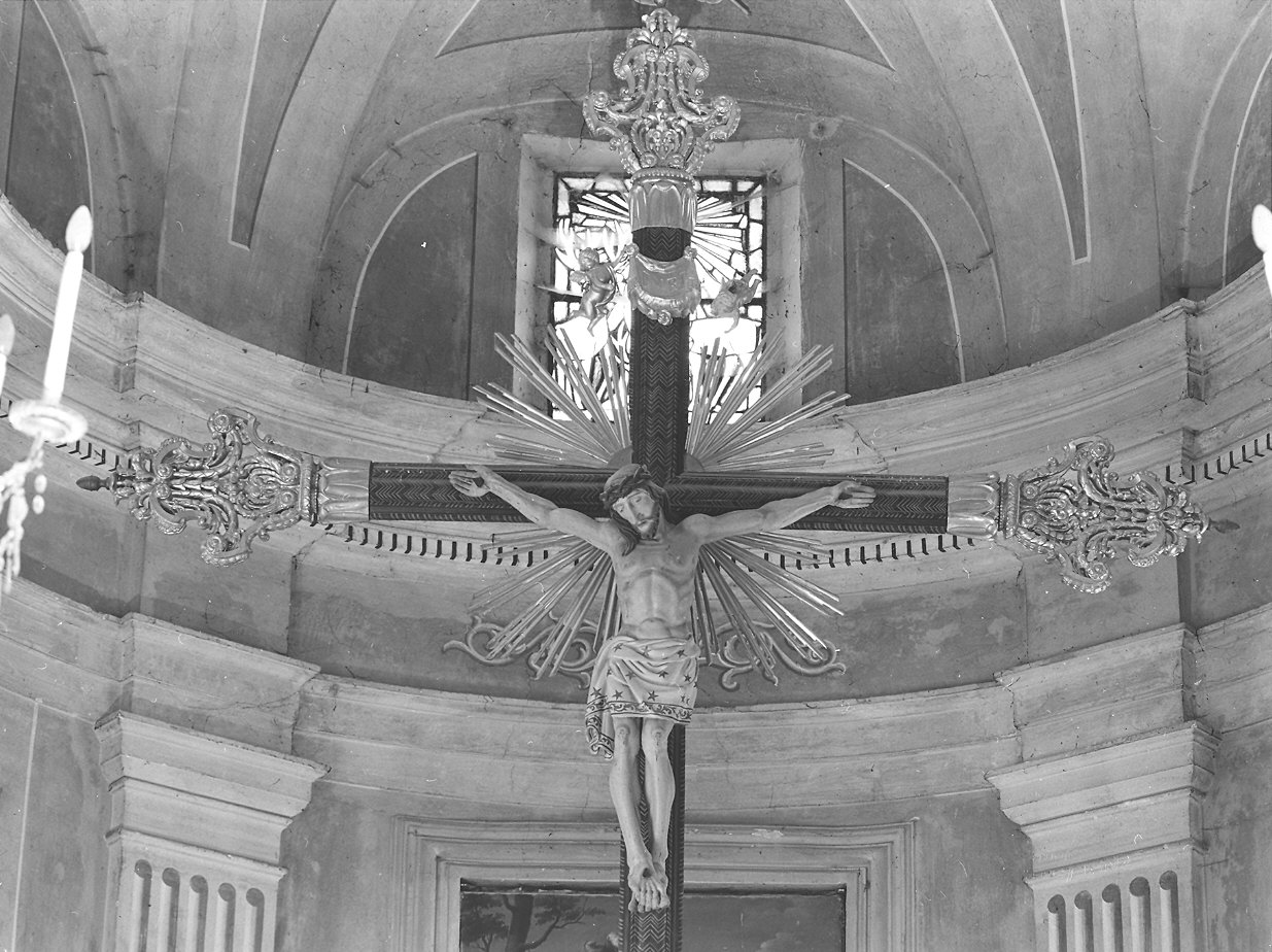 crocifisso - bottega piacentina (seconda metà sec. XIX)