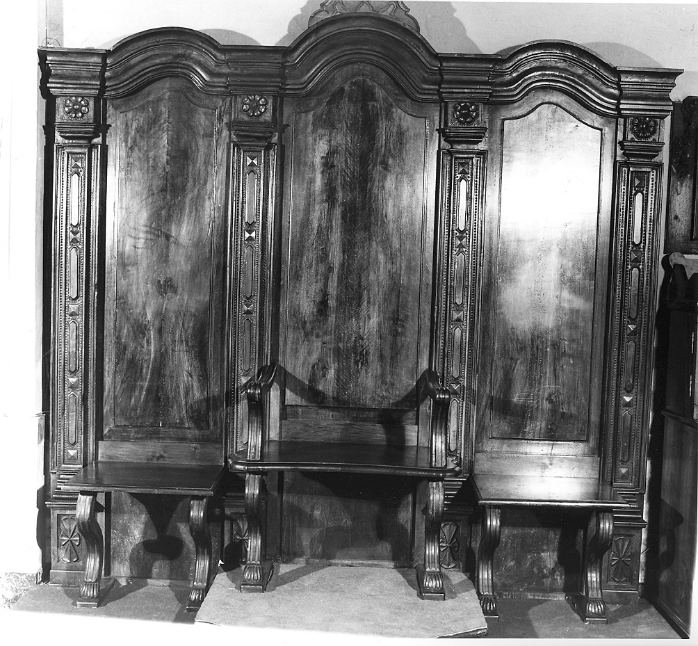sedile - bottega piacentina (metà sec. XIX)
