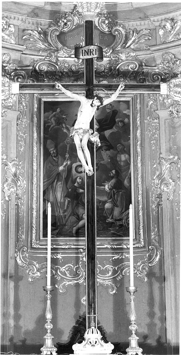 Cristo crocifisso (scultura) - bottega ligure (terzo quarto sec. XVIII)