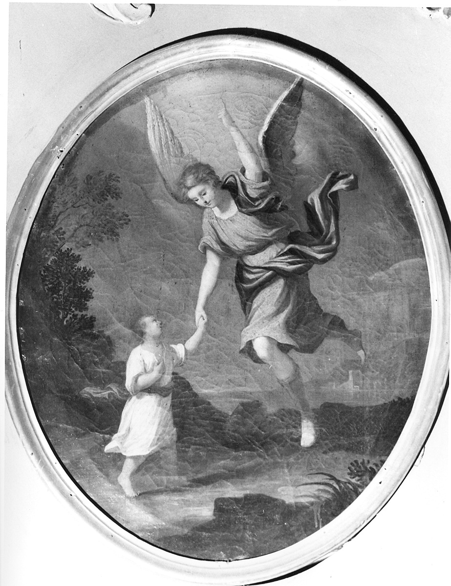 Tobia e San Raffaele arcangelo (dipinto) - ambito piacentino (secondo quarto sec. XIX)