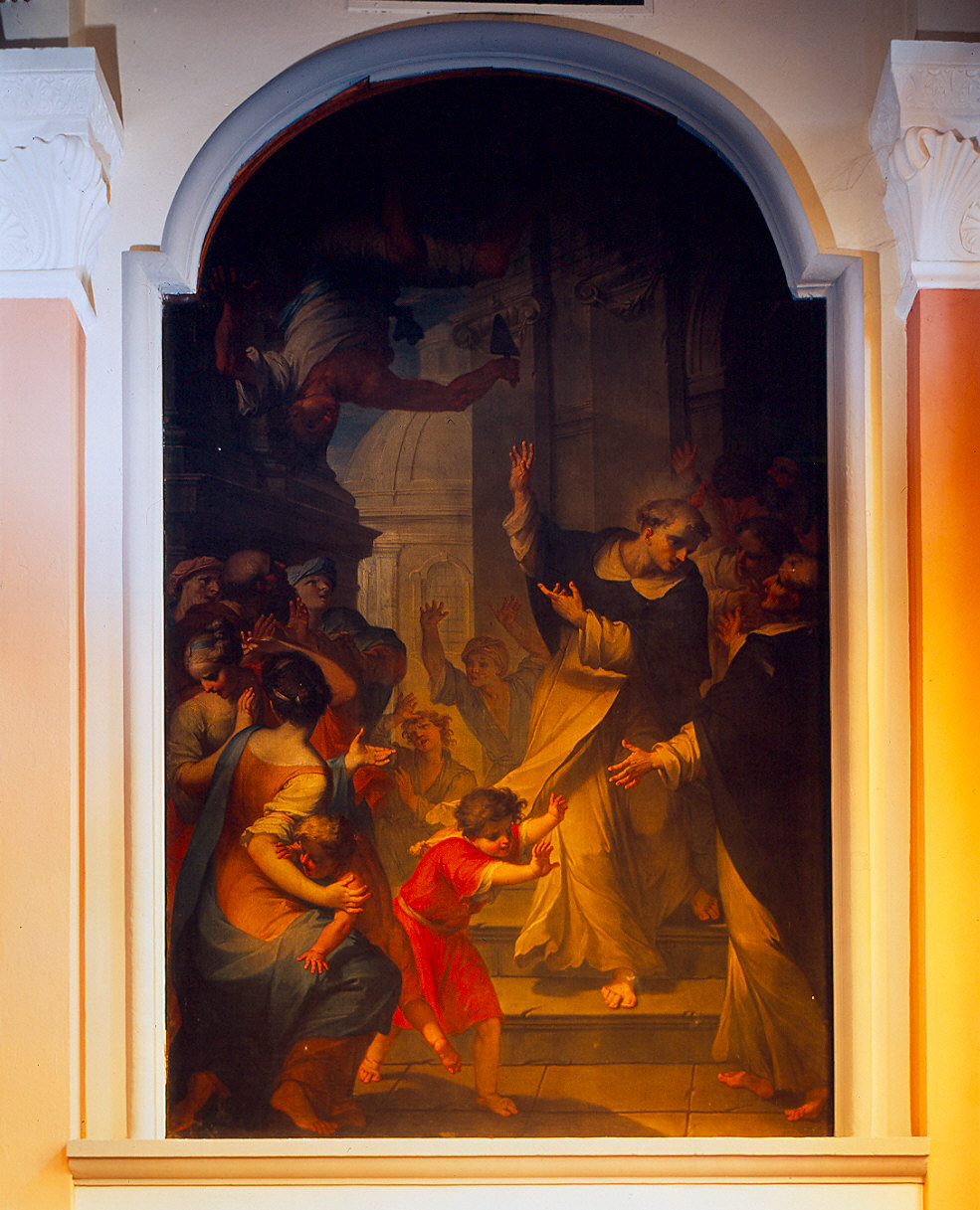miracolo di San Vincenzo Ferreri (dipinto) di Ruta Clemente (secondo quarto sec. XVIII)
