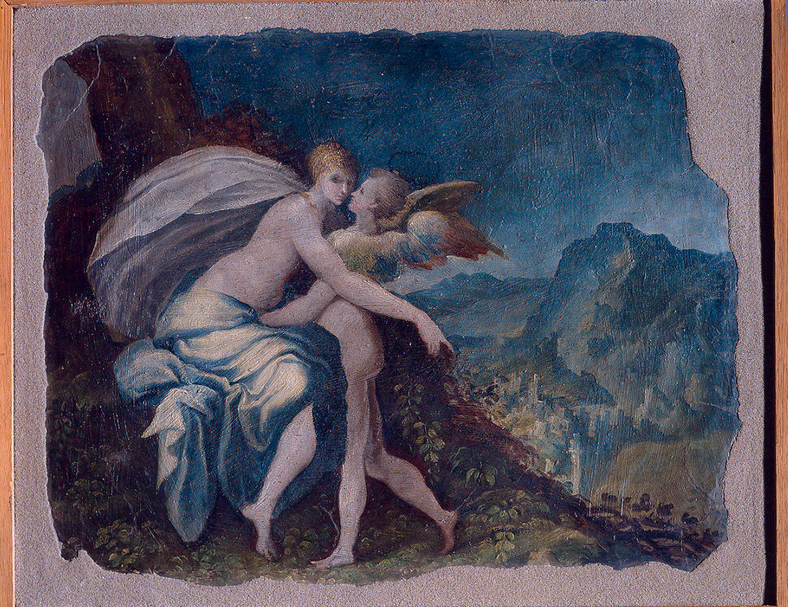 Amore e Psiche (dipinto) di Zanguidi Jacopo detto Bertoja (terzo quarto sec. XVI)