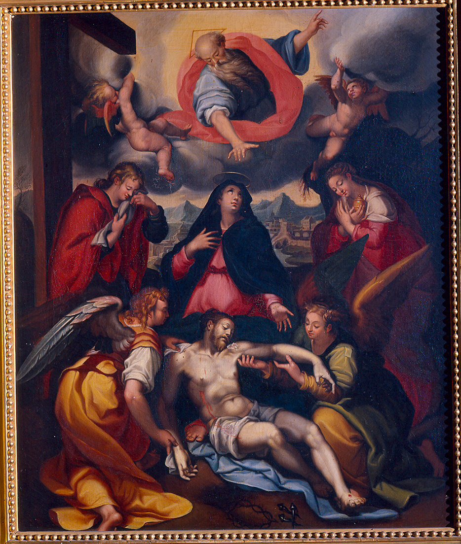 deposizione (dipinto) di Tacchinardi Carolina (secondo quarto sec. XIX)