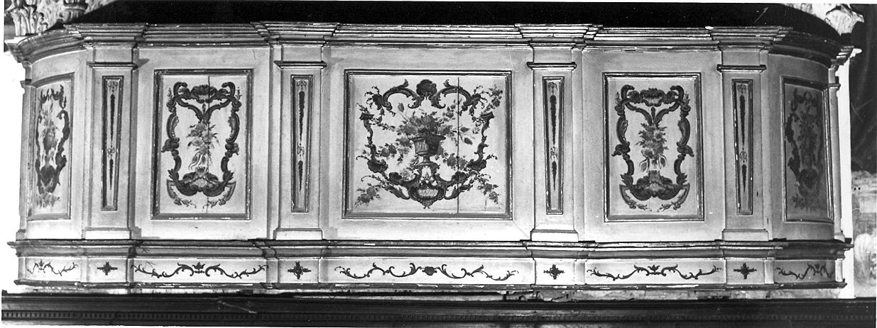 cantoria, coppia - ambito emiliano (seconda metà sec. XVII)