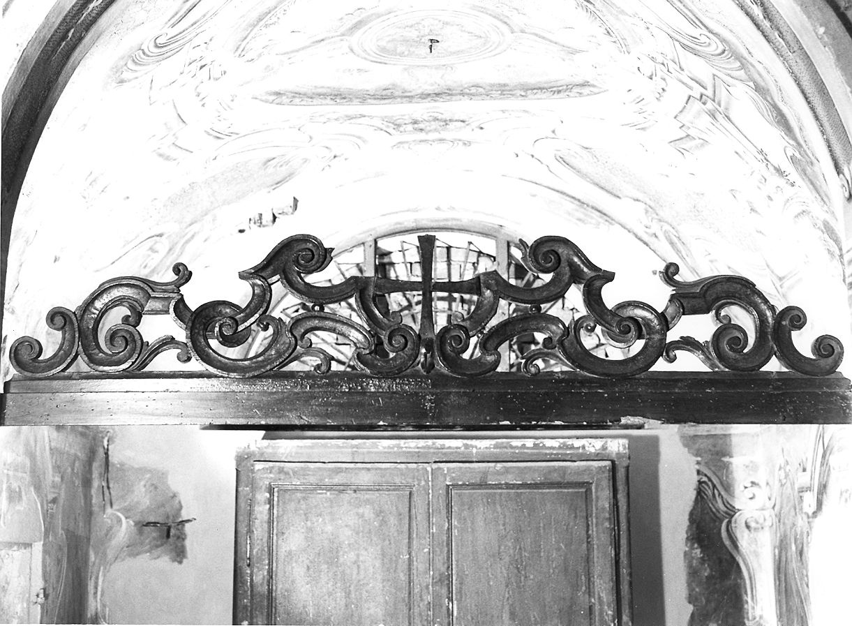 cimasa - ambito emiliano (terzo quarto sec. XVII)