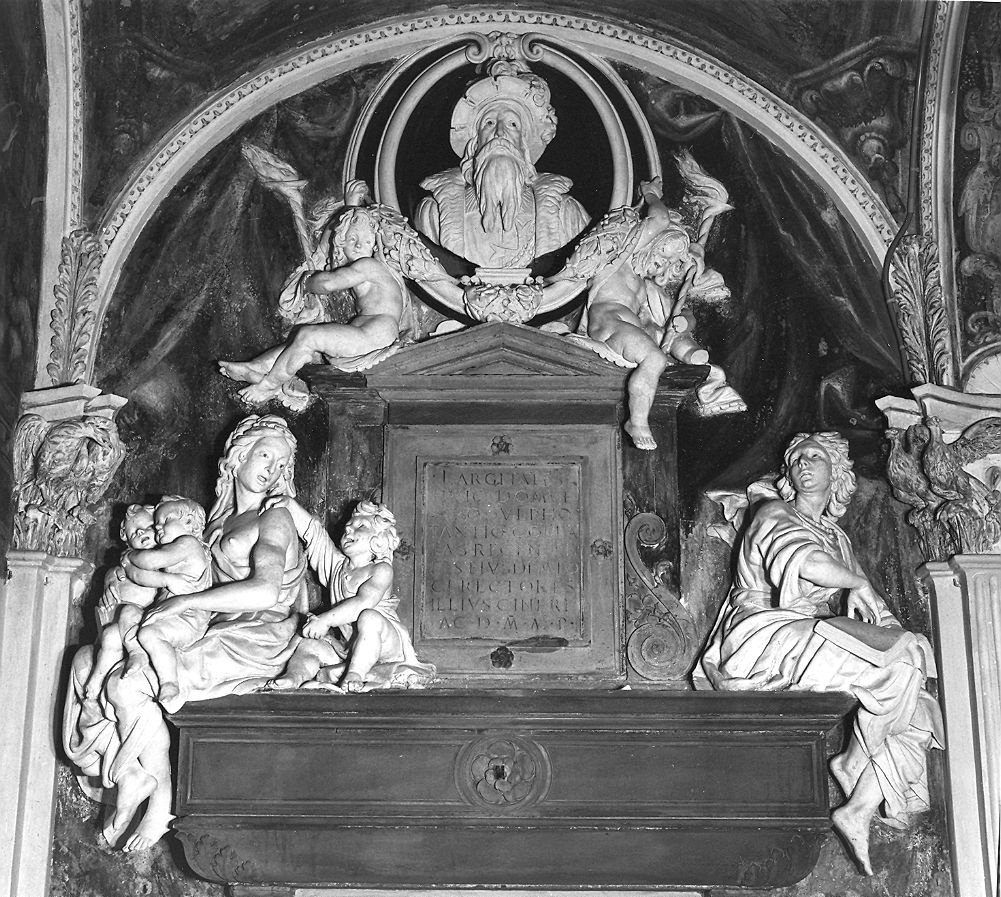 monumento funebre, complesso decorativo di Reti Domenico (terzo quarto sec. XVII)