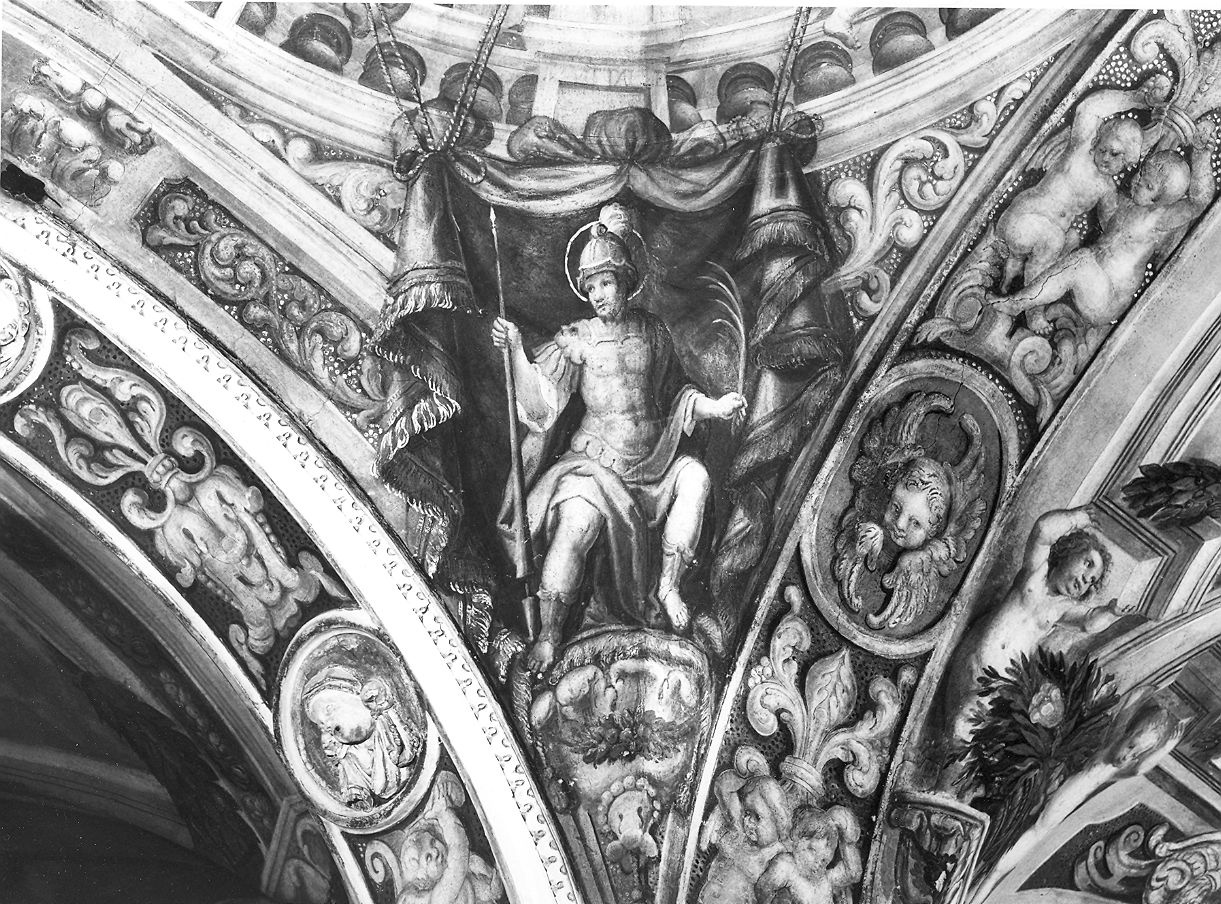 San Vitale (dipinto, elemento d'insieme) di Conti Giovanni Maria detto Della Camera (e aiuti), Lombardi Antonio, Reti Francesco Maria (terzo quarto sec. XVII)