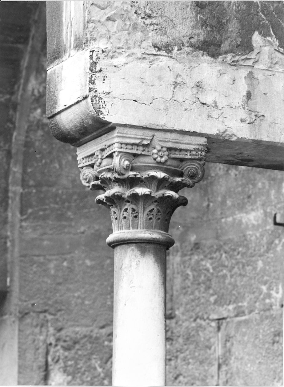 capitello composito - bottega emiliana (sec. XII)