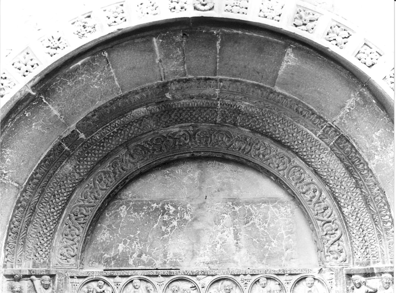 archivolto di portale di Nicolò (bottega) (prima metà sec. XII)