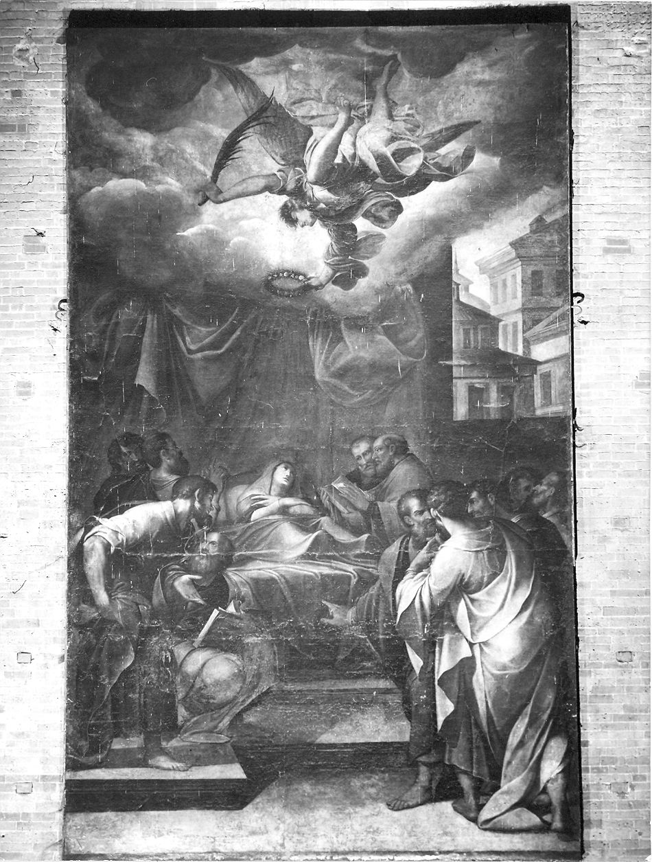 transito della Madonna (dipinto) di Procaccini Camillo (inizio sec. XVII)