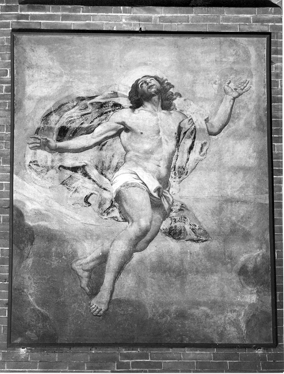 Cristo Risorto, resurrezione di Cristo (dipinto) di De Longe Robert detto Fiammingo (fine sec. XVII)