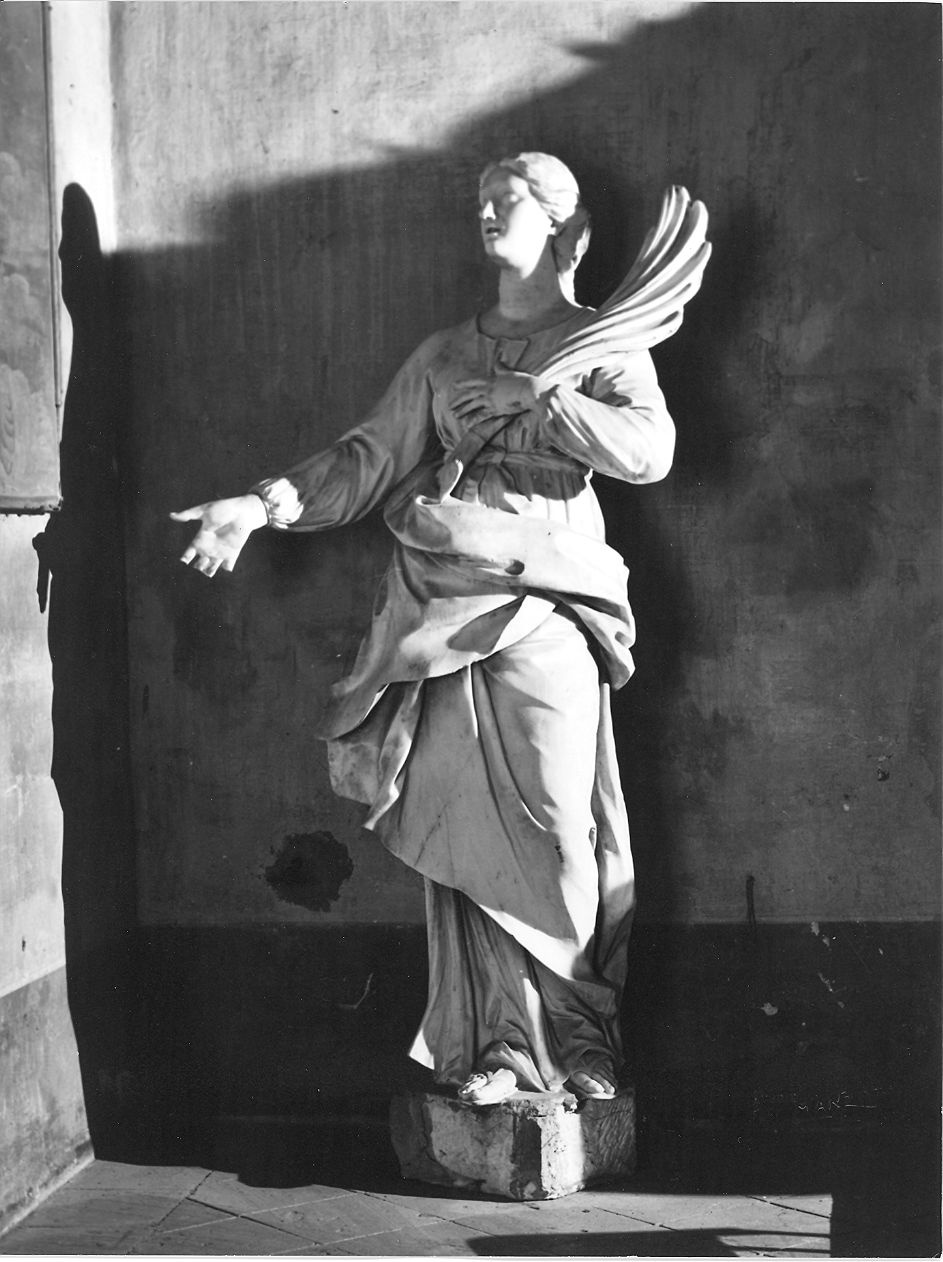 Santa Giustina (statua) di Mozzani Giuliano (primo quarto sec. XVIII)