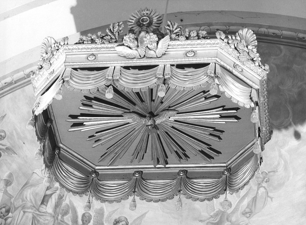 baldacchino d'altare di Cardinali Luigi, Cardinali Giacomo (secondo quarto sec. XIX)