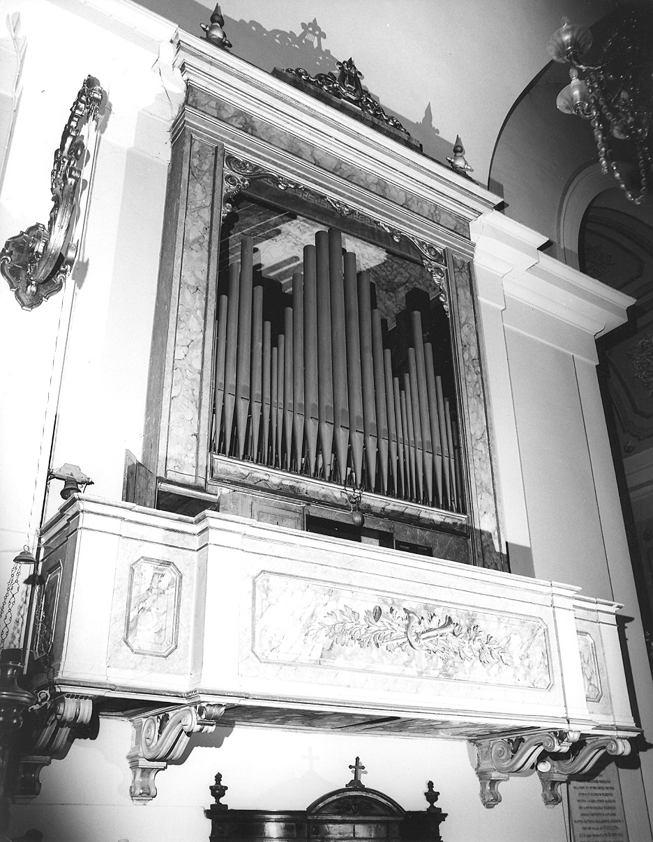 tribuna d'organo di Bossi Urbani Adeodato (bottega) (seconda metà sec. XIX)