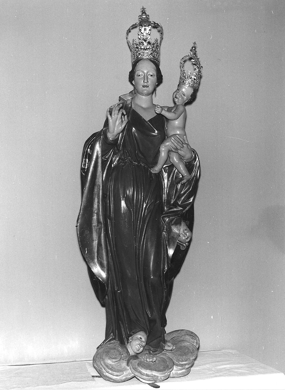 Madonna del Rosario (statua) - bottega piacentina (seconda metà sec. XVIII)