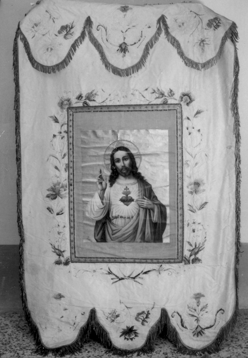 stendardo - manifattura piacentina (sec. XIX)