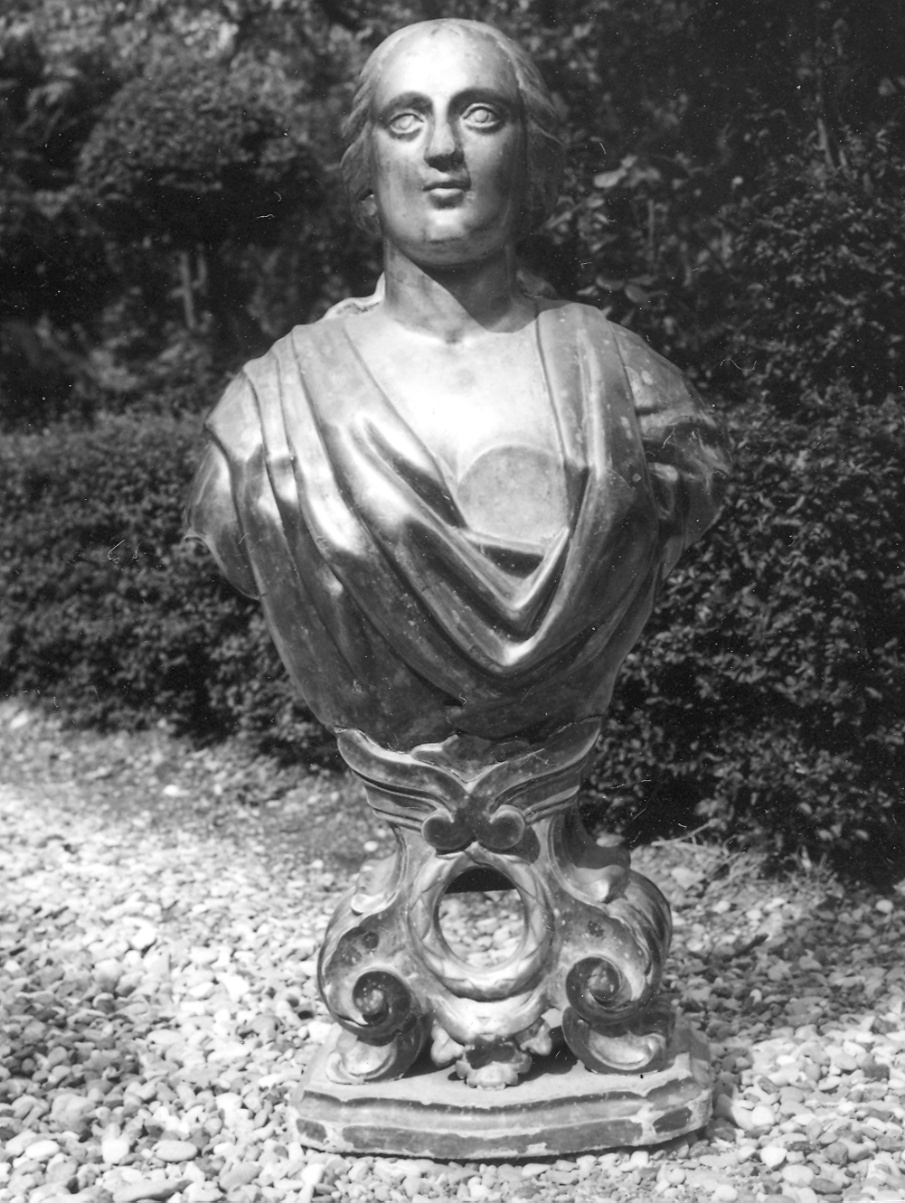 reliquiario - a busto - bottega piacentina (prima metà sec. XIX)