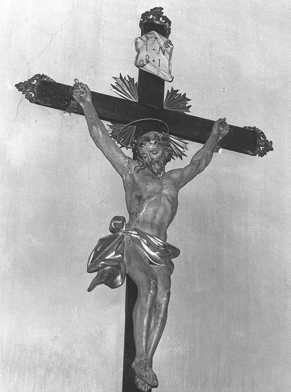 crocifisso - bottega piacentina (sec. XVIII)
