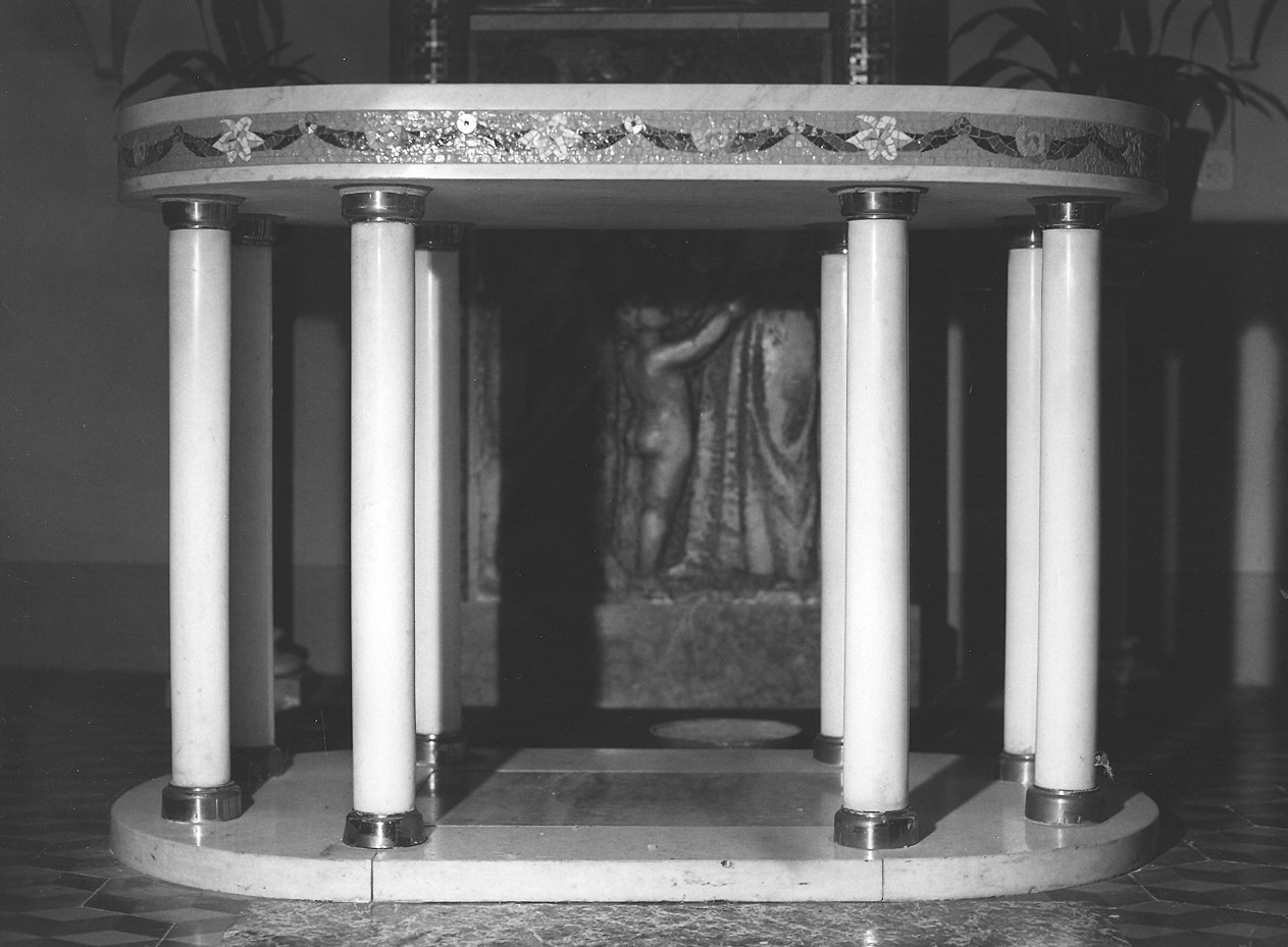 altare - bottega piacentina (inizio sec. XX)