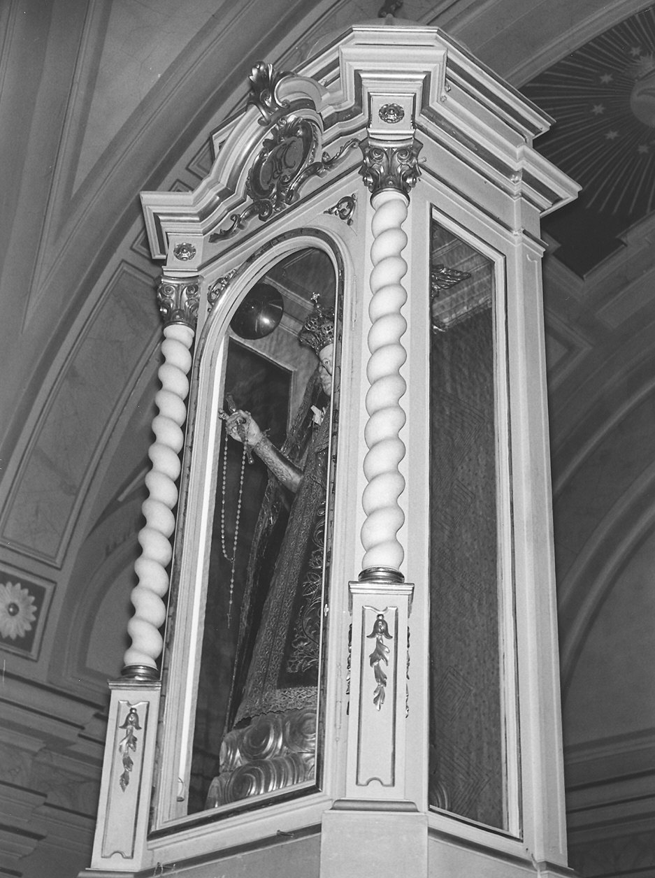 mostra d'altare - bottega piacentina (inizio sec. XX)