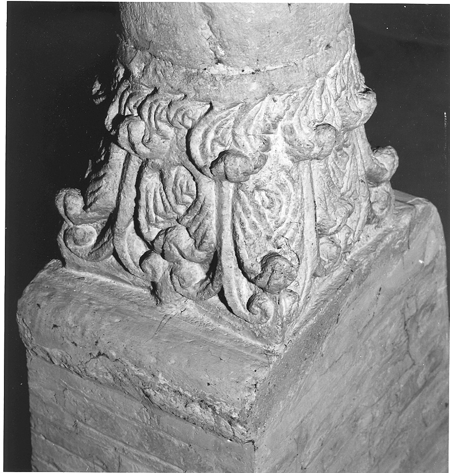 capitello composito, serie - ambito emiliano (sec. XII)