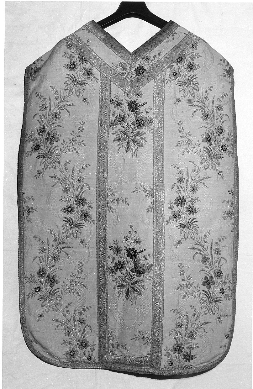 paramento liturgico, insieme - manifattura italiana (seconda metà sec. XVII)