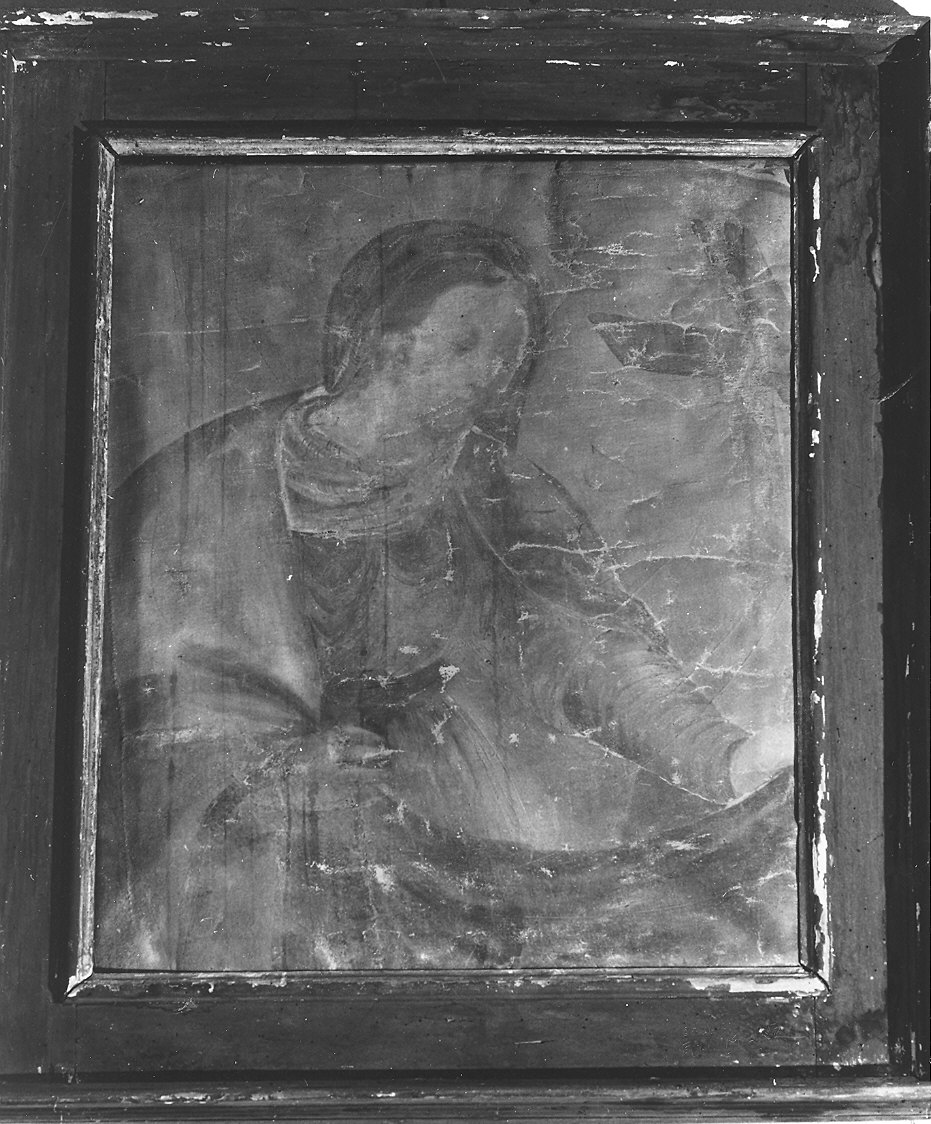 figura femminile (dipinto, frammento) - ambito emiliano (sec. XVII)