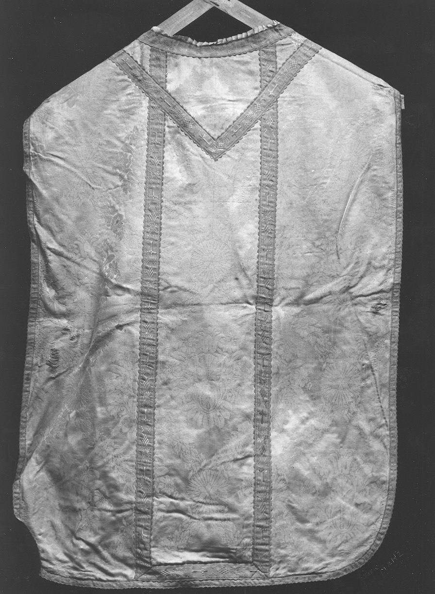 paramento liturgico, insieme - manifattura piacentina (fine/inizio secc. XIX/ XX)