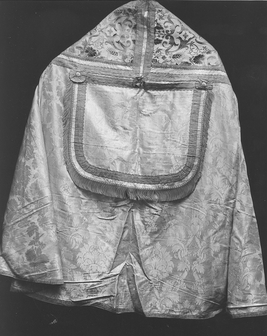 paramento liturgico, insieme - manifattura piacentina (fine/inizio secc. XIX/ XX)