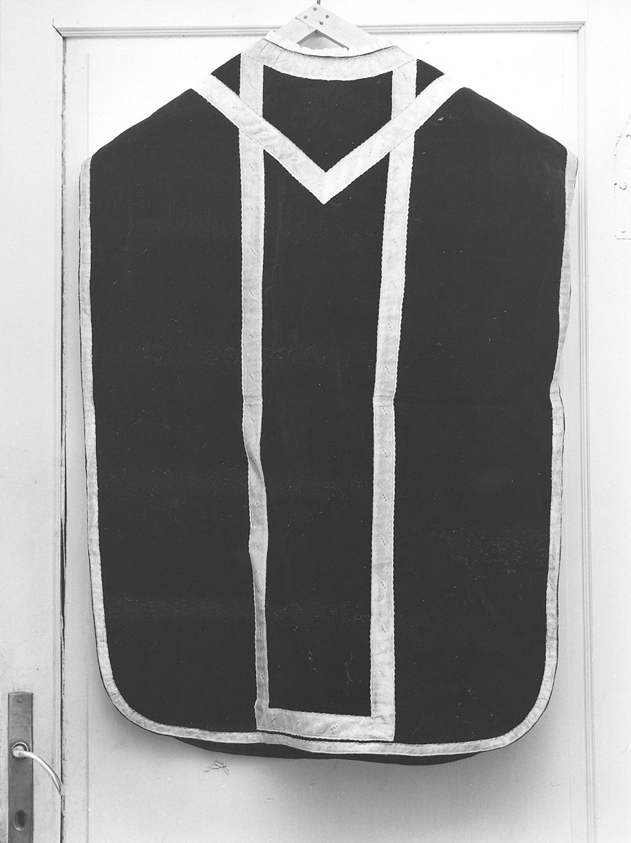 paramento liturgico, insieme - manifattura piacentina (inizio sec. XX)