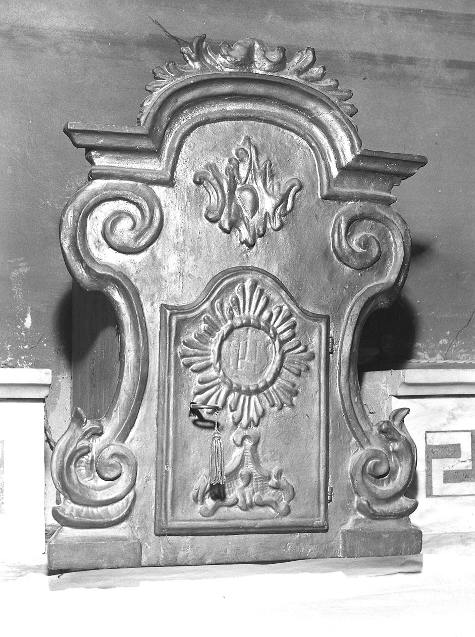 tabernacolo - bottega piacentina (seconda metà sec. XVIII)
