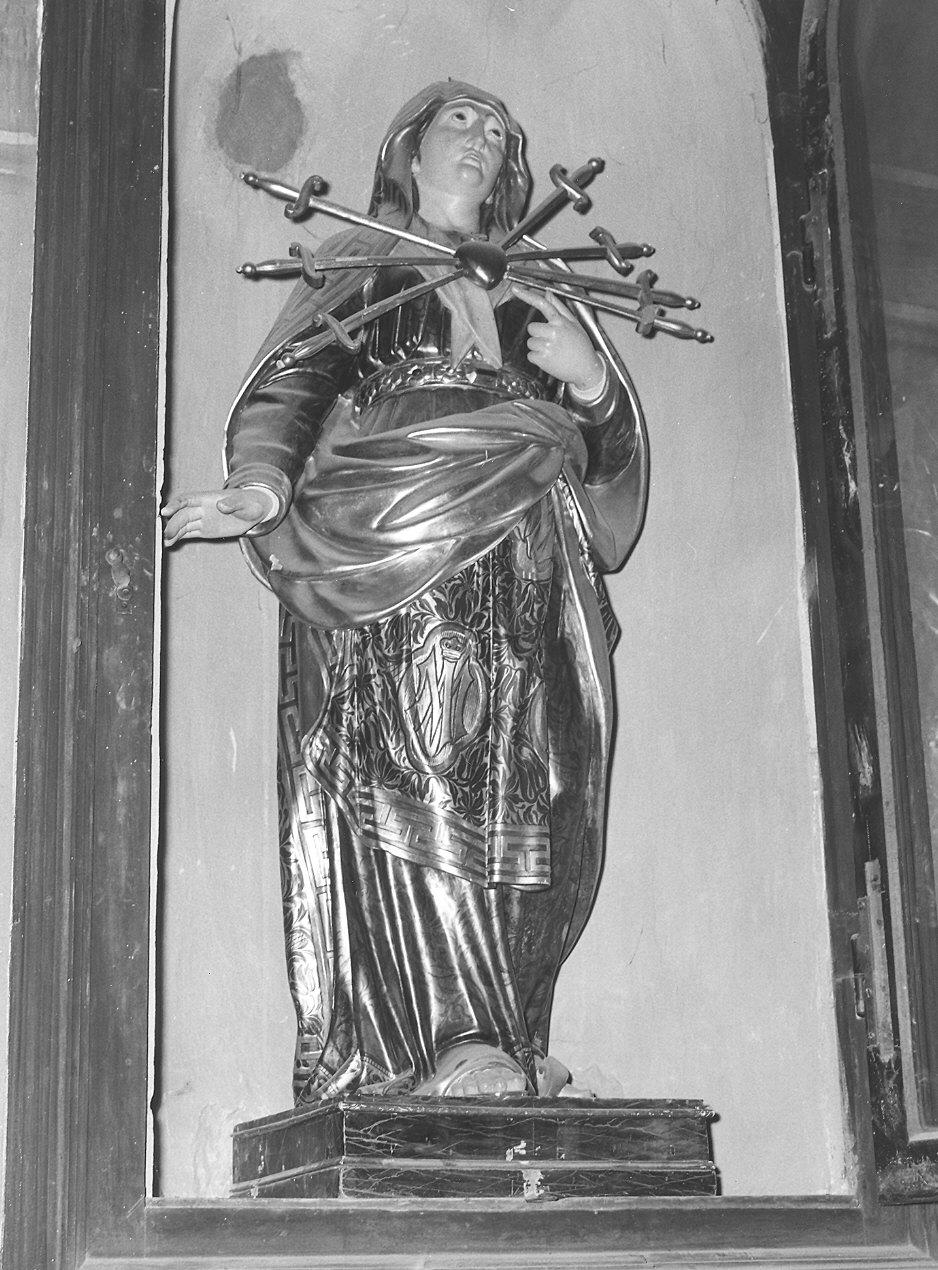 Madonna Addolorata (scultura) - bottega piacentina (seconda metà sec. XVIII)