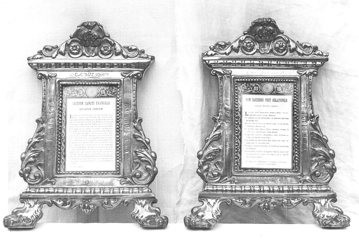 cartagloria architettonica, serie - produzione emiliana (fine sec. XIX)