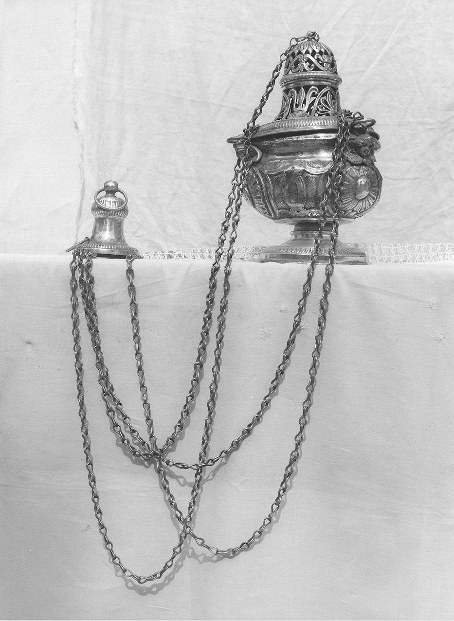 turibolo - a corpo architettonico - produzione emiliana (fine sec. XIX)