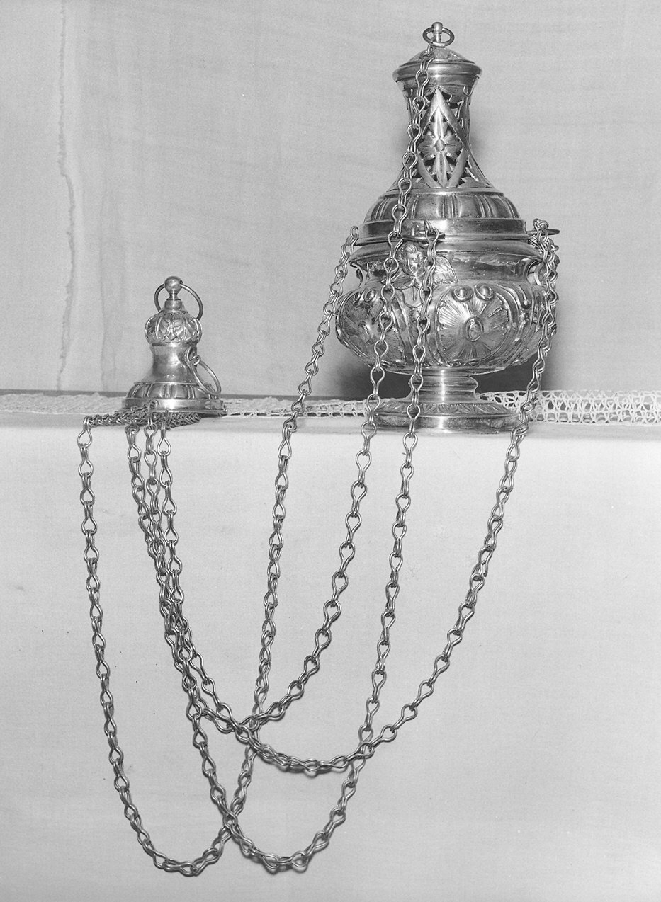 turibolo - a corpo architettonico - produzione emiliana (fine sec. XIX)