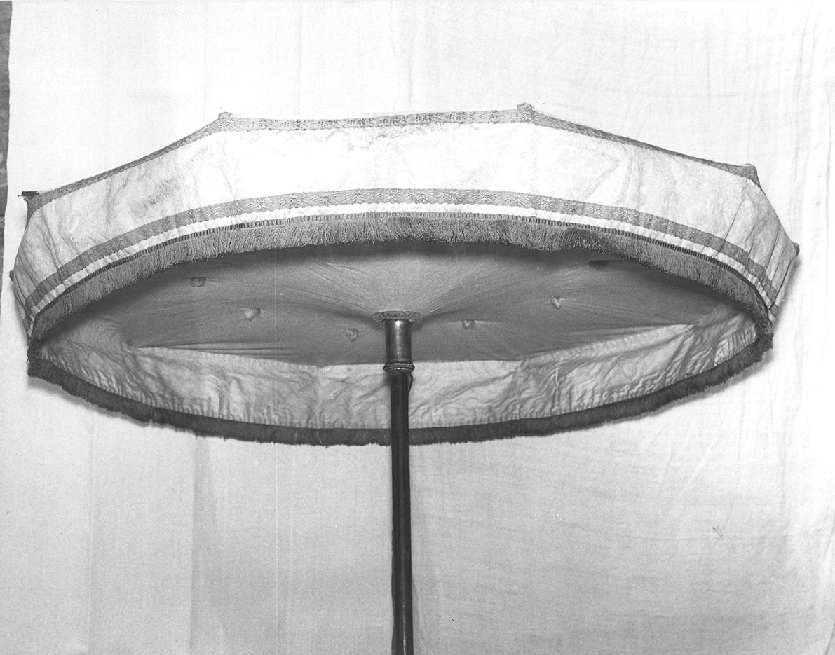 ombrellino processionale - manifattura emiliana (sec. XIX)