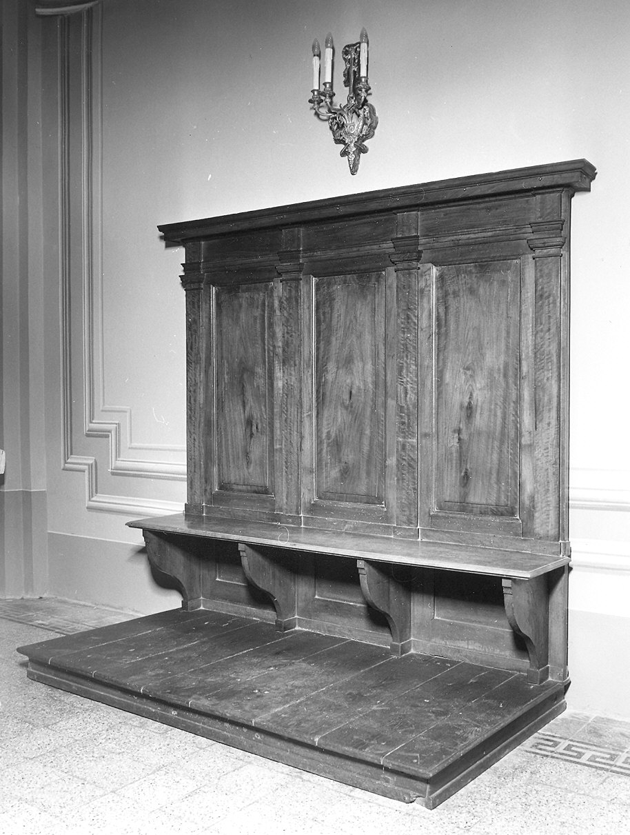 seggio - bottega piacentina (fine sec. XVIII)