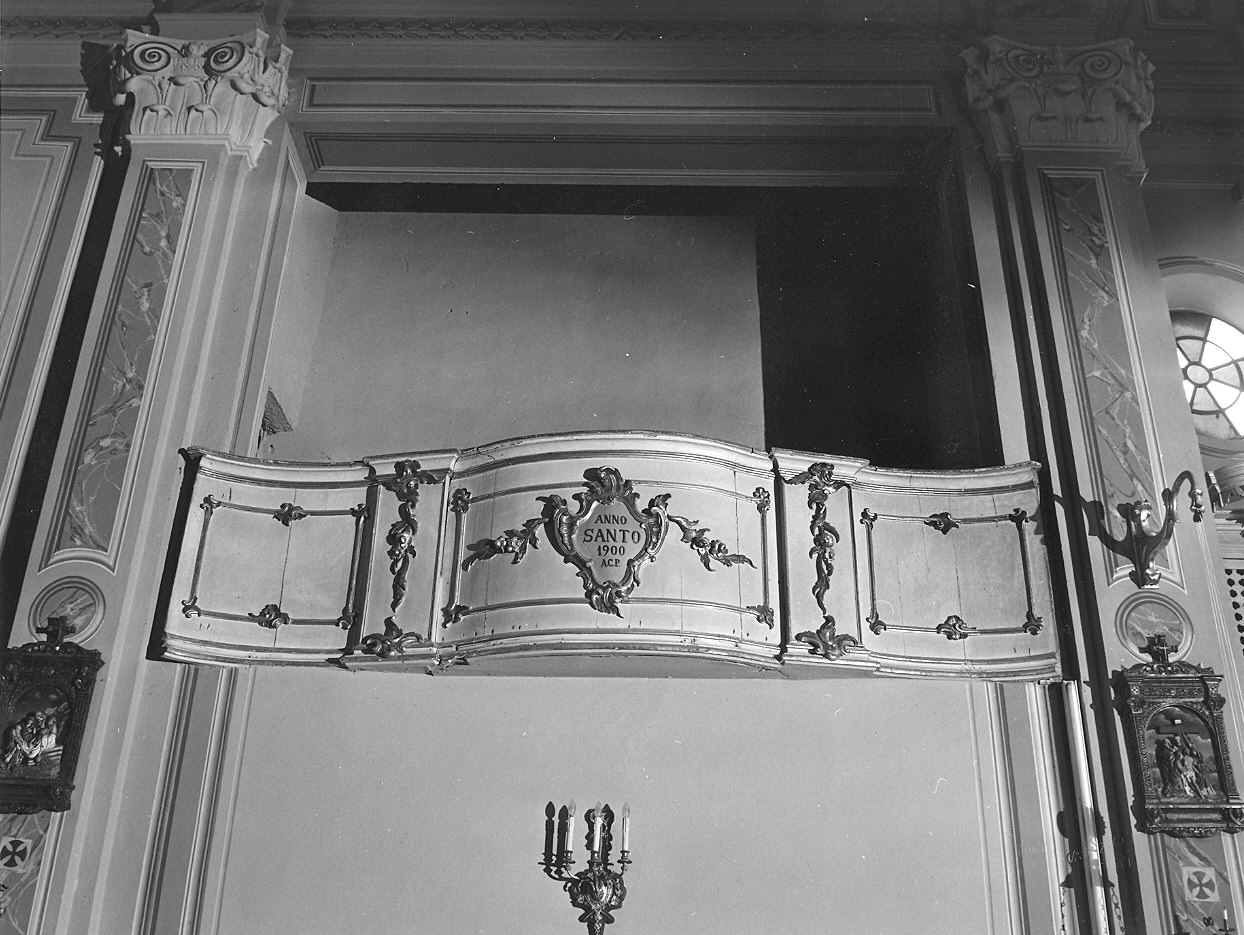 cantoria - bottega piacentina (fine sec. XVIII)