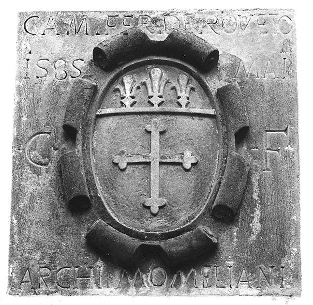 formella - bottega piacentina (ultimo quarto sec. XVI)