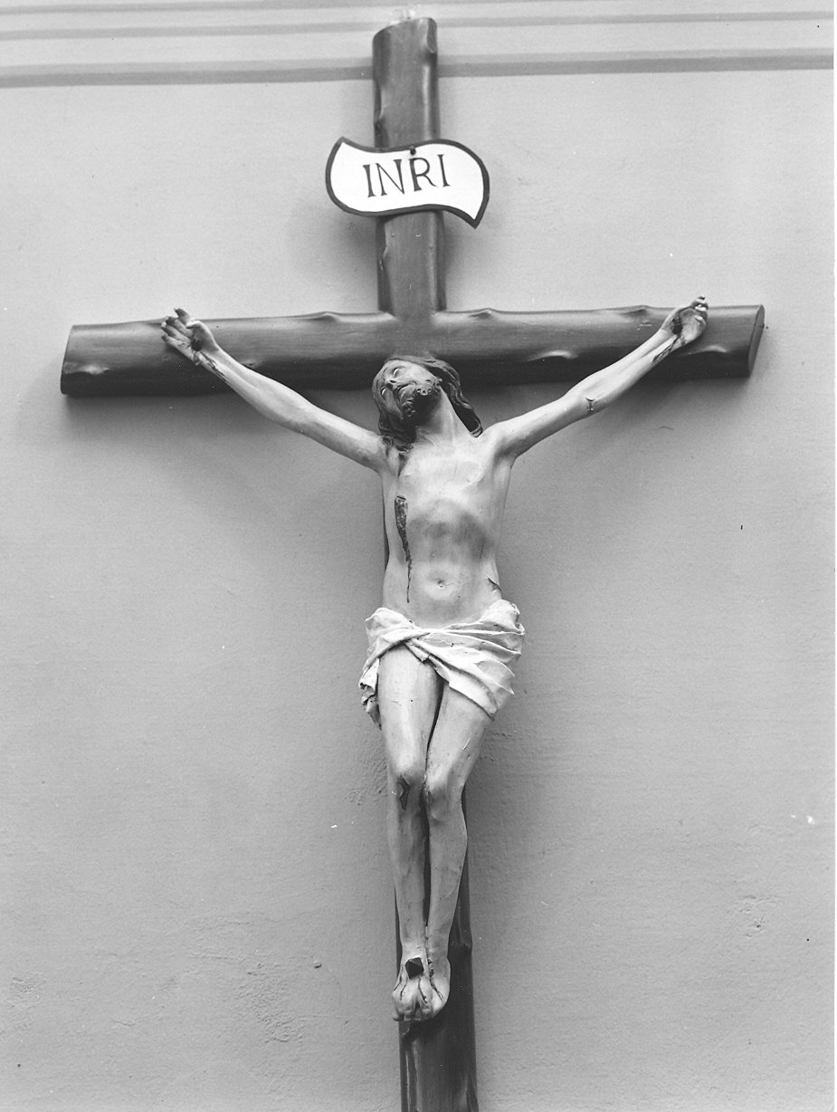 crocifisso - bottega piacentina (prima metà sec. XX)