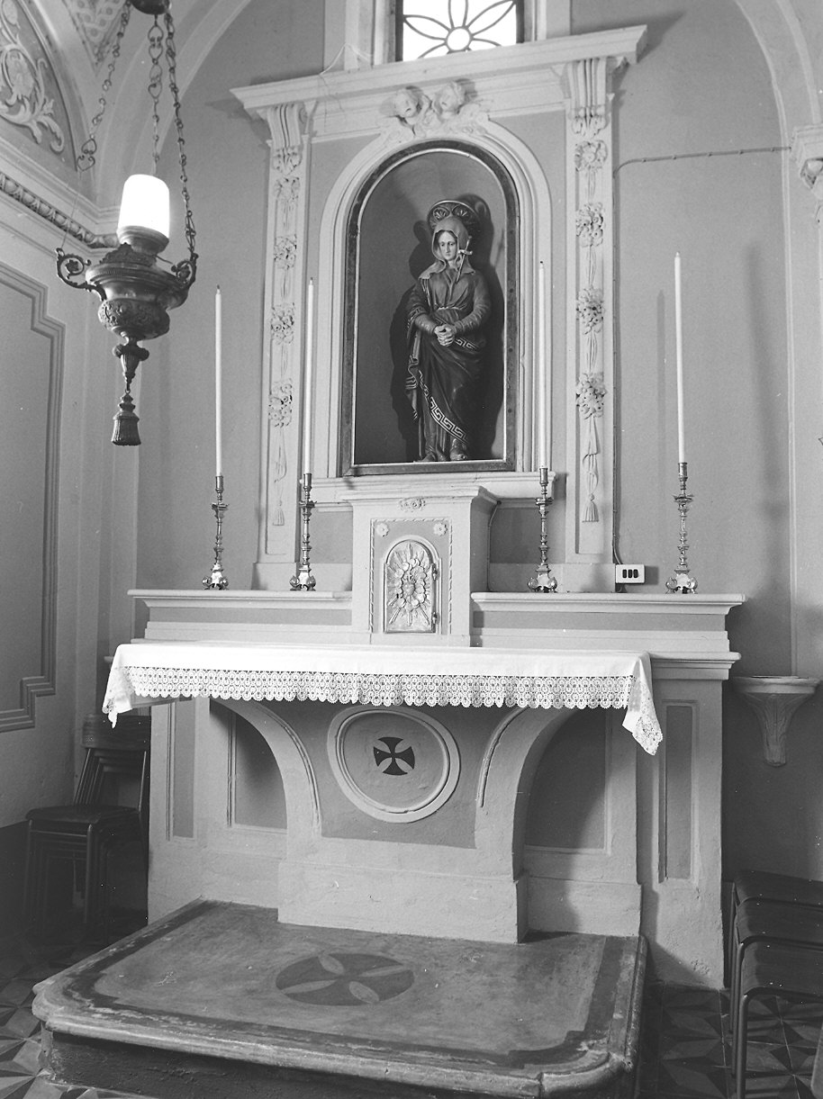 altare - a edicola - bottega piacentina (fine sec. XIX)