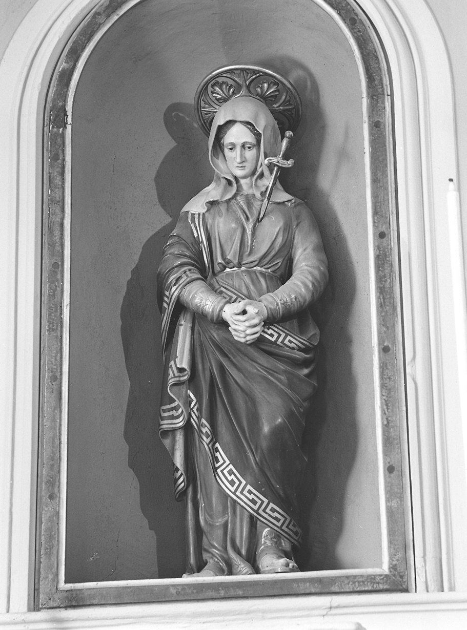 Madonna Addolorata (scultura) - produzione emiliana (fine sec. XIX)