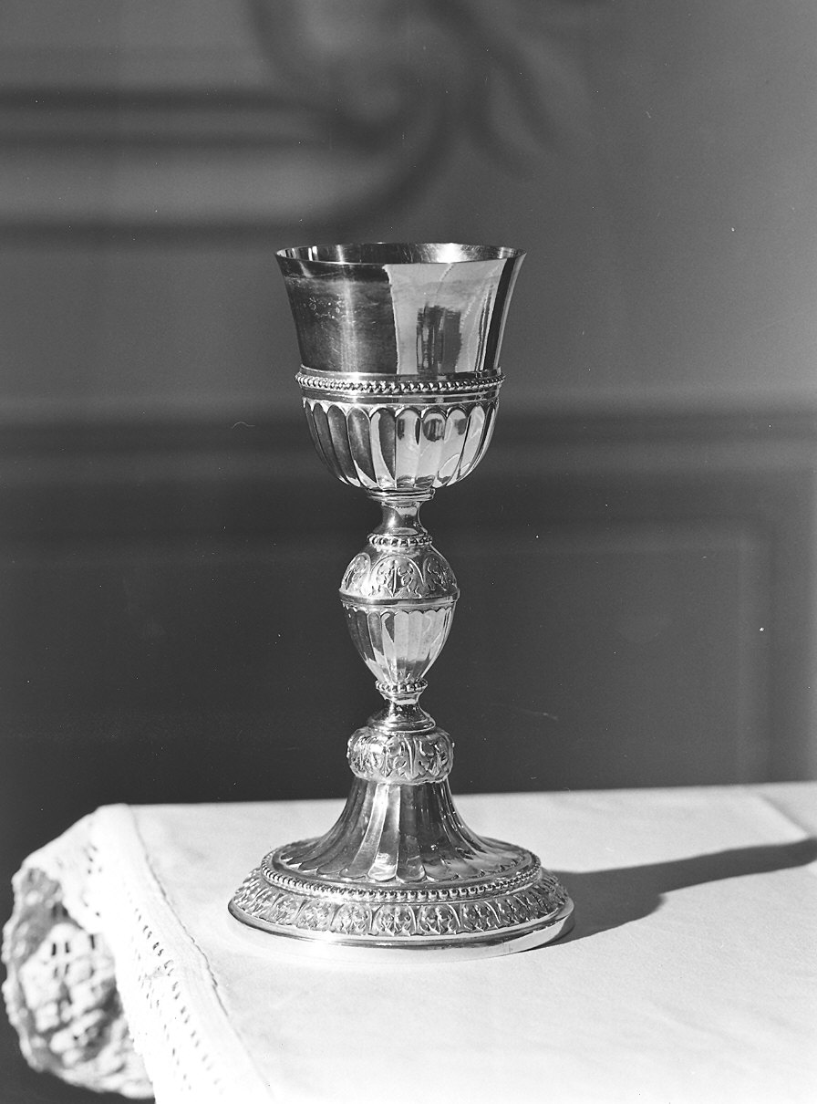 calice - bottega piacentina (sec. XIX)